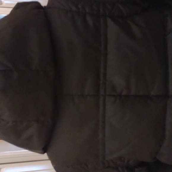 Eitie Paris black puffer/ ski jacket with snap off sleeves size 6 - Picture 7 of 16